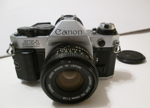 Canon program 35mm slr - ae-1,