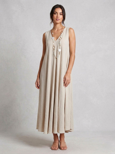 Elegantes damen maxikleid lang - damen,