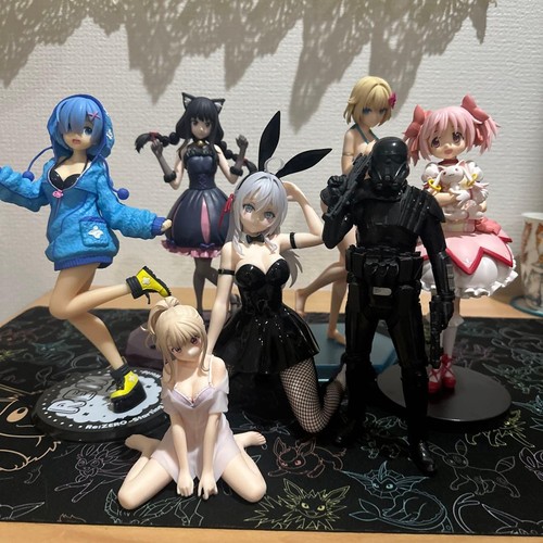Viele anime figuren - anime, rem