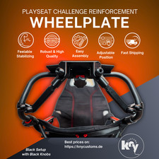 Playseat Challenge Mod Wheelplate Upgrade Verstärkung Halterung für Rennsitz