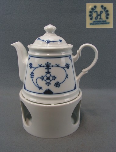 Porzellan teekanne mit - porzellan,