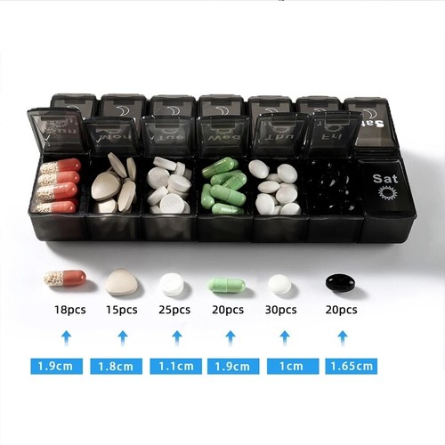 Tablettenbox tage 2 - 2x,