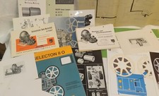 (1)  16mm Film  Farbwerbung prospekte  35mm Film    Projektoren BAUER Projektor