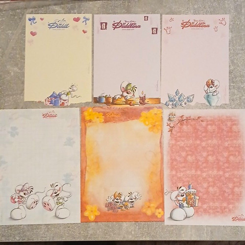 Diddl briefpapier set - diddl,
