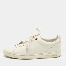 Louis Vuitton White Leather