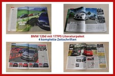 BMW 120d mit 177PS Literaturpaket - 4 komplette Zeitschriften