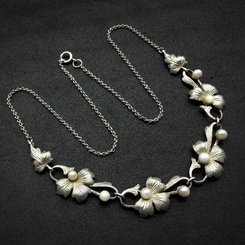 Jugendstil collier kette 835 - jugendstil,