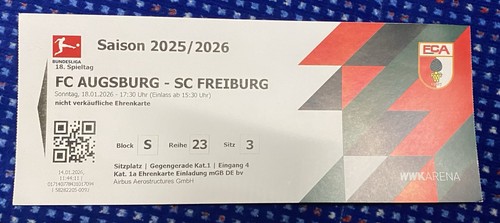 Mint ticket sammler - sammler, fc