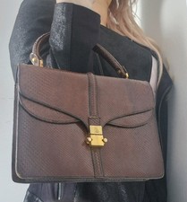 Schlangenleder tasche vintage - schlangenleder,