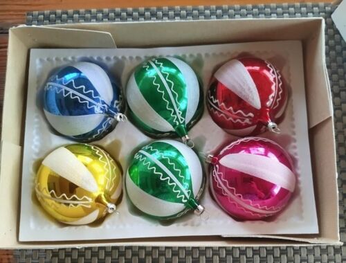 Alte christbaum kugeln glas - 6,