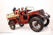 *Großer nostalgischer Feuerwehr Löschzug / Figuren / Automodell / Leiter / Holz/