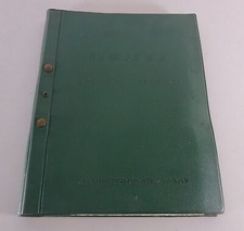 Teilekatalog / Ersatzteilliste Deutz Industriemotoren Band II Stand 07/1954