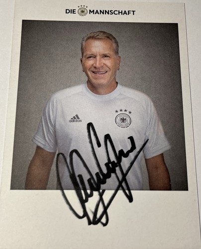 Andreas köpke autogrammkarte - andreas,