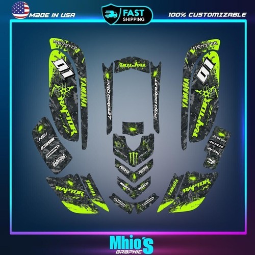 Yamaha raptor 660 kit grafik - yamaha,
