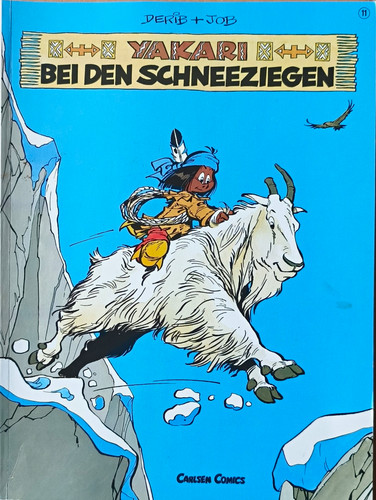 Carlsen comics yakari bei den - comics,