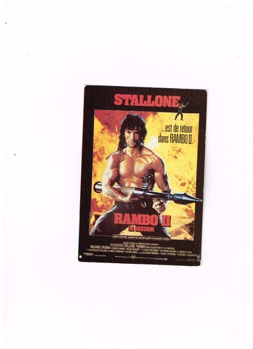 Film postkarten rambo - -, ii