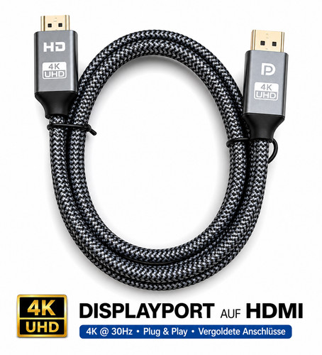 Displayport auf hdmi kabel - auf,