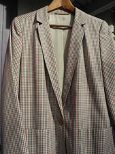 Herbstzeit: Neuwertiger Blazer + Rock hochwertig verarbeitet /Gr.42, Glenscheck