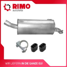 Opel Zafira B 1.9 CDTi (2005-2010) Endschalldämpfer Mit E-Prüfzeichen Auspuff