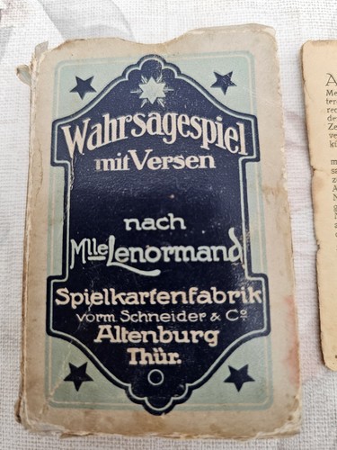 Wahrsagespiel mit versen - wahrsagespiel, ca