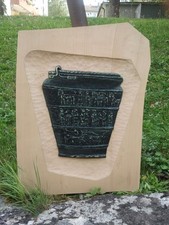 Geschnitztes Holzbild 67x51 cm