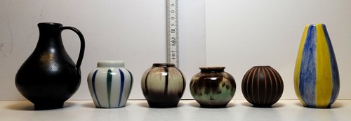 Minivasen konvolut keramik - 6,