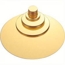 Gold Spiegel Rund Scheiben