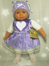 4 tlg Sommer Kleid + Tasche