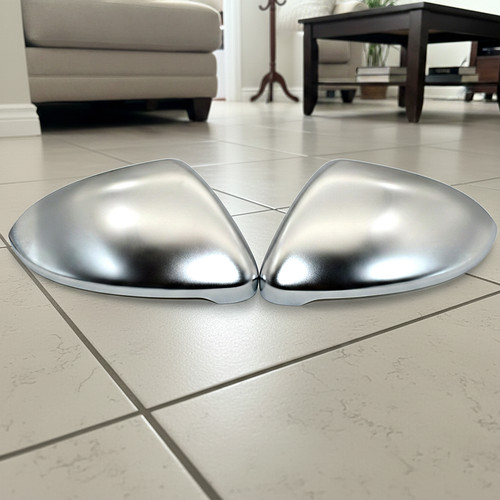 Spiegelkappen alu silber - 2,