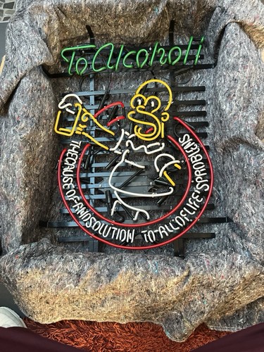 Neon leuchtreklame homer - leuchtreklame,
