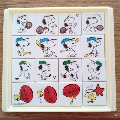 Snoopy slide puzzle - slide,
