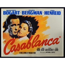 Werbeplakat Casablanca