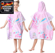 Badeponcho Kinder Kapuze