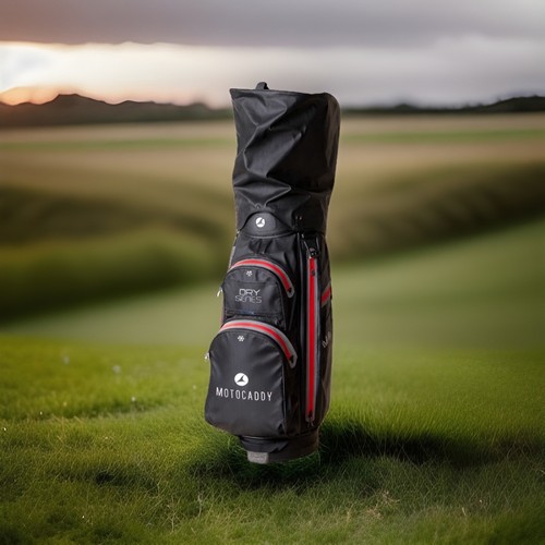 Motocaddy golfbag schwarz rot - motocaddy,