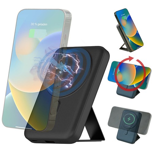 Revolt magnetische powerbank - magnetische,