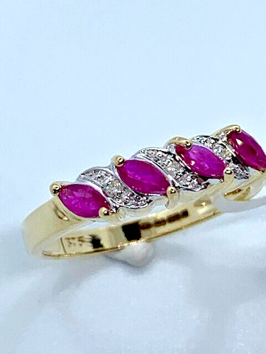 Ring gelbgold marquise - kt,