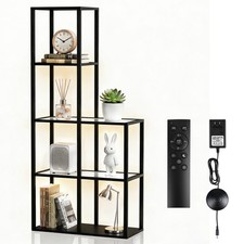 LED Sammlervitrine Glasregal