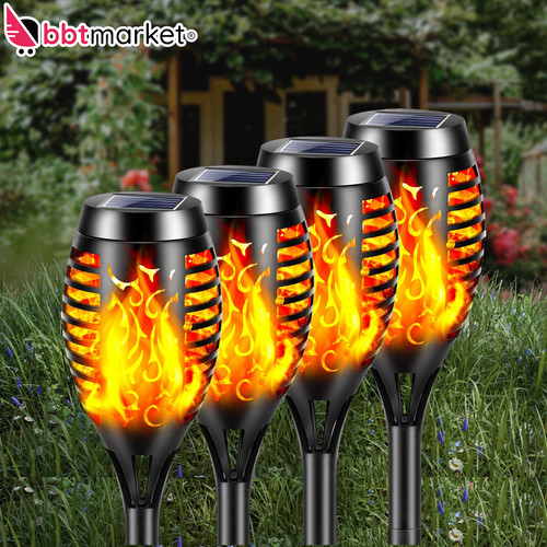 Solar fackeln 4er set - solar, led
