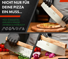 10x Pizza Wiegemesser