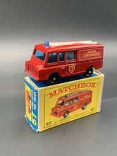 Matchbox Lesney 57C Land Rover Fire Engine  Made In England 60er@7703@ OVP