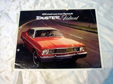  Plymouth DUSTER VALIANT SCAMP USA Prospekt 1976 Passenger Cars 318 360 MOPAR 