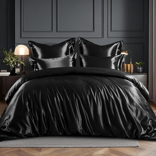 Satin bettwäsche 200x200 - bettwäsche,