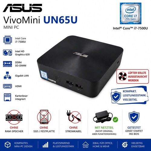 Asus vivomini un65u - asus,