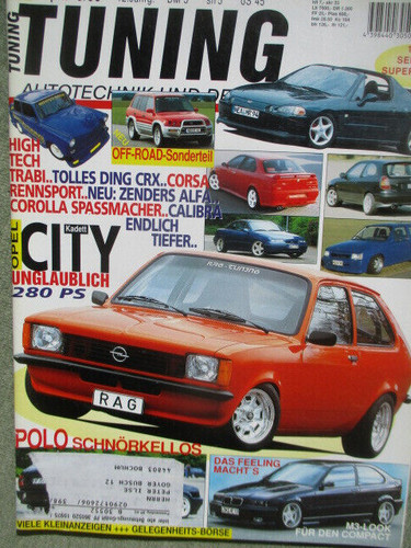 Tuning magazin 1998 kadett - magazin,