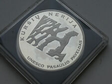50 Litas, Litauen, 2004, Unesco Weltkulturerbe - Kurische Nehrung , Silber, PP