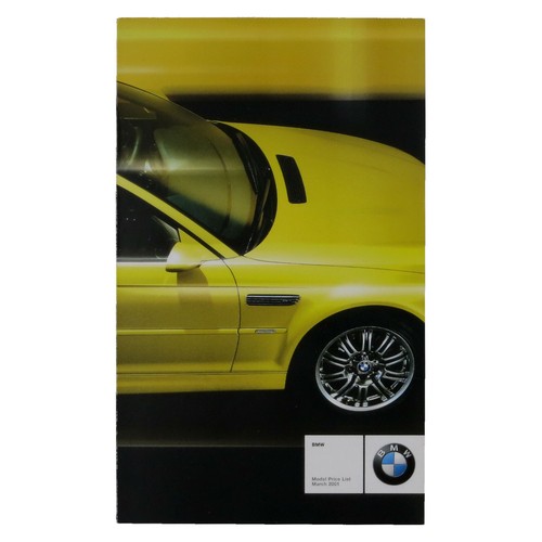 Bmw pkw preisliste - pkw, z3