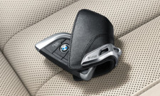 Original BMW Schlüsseletui Leder schwarz für BMW G und F Modelle 