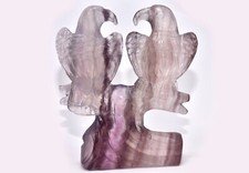 Regenbogenfluorit geschliffen