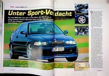 Sport Auto 06/2000 BMW 328 Ci Coupe E46 3.2 von Hamann mit 265PS im TEST auf 3 S