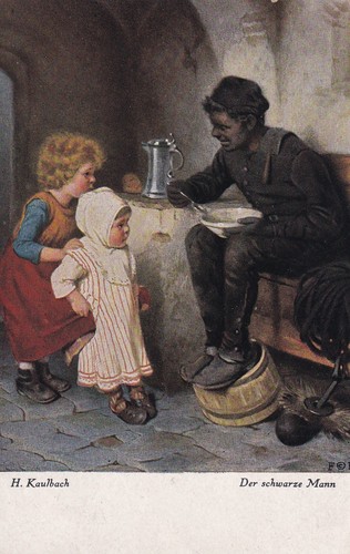 Schornsteinfeger der schwarze - schornsteinfeger,